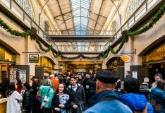 Inside San Francisco Ferry Building - California