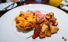 Hungarian Scrambled Egg - KOLLÁZS Brasserie & Bar - Budapest, Hungary