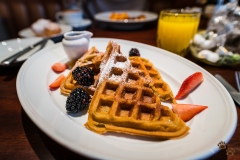 Belgian Waffle - KOLLÁZS Brasserie & Bar - Four Seasons Hotel Gresham Palace - Budapest, Hungary