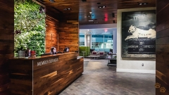 The AMEX Centurion Lounge DFW Entrance