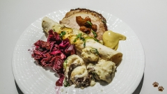 Dinner Buffet @ The AMEX Centurion Lounge DFW