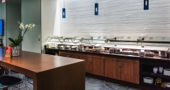 Food service @ The AMEX Centurion Lounge DFW